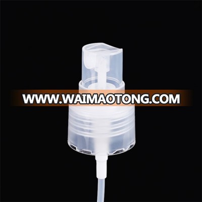 Factory Supply White Fine Mist For Hair Perfume Crimp Pump